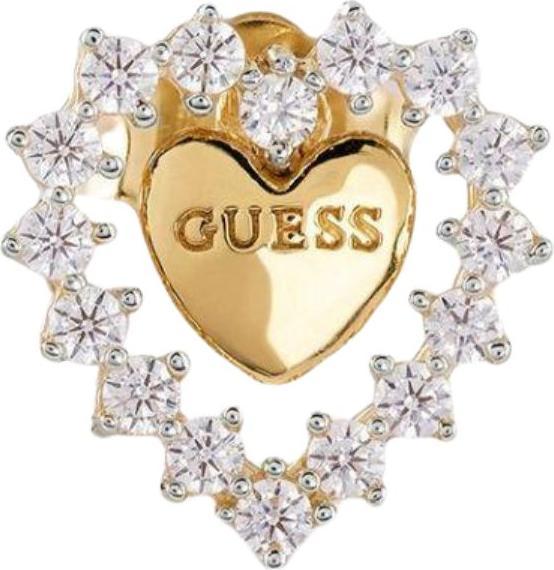 Produktbild Guess 10MM JARDIN HEART & CRYS STUDS Ohrringe (Silber 925)