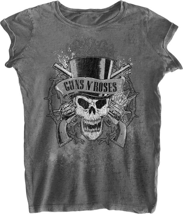 Guns N Roses Faded Skull TShirt