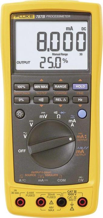 Actual product image Fluke Hand multimeter digital 787B K (CAT IV 600V, CAT III 1000V)