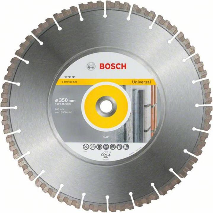 Actual product image Bosch Professional Zubehör Diamond saw blade Best for U