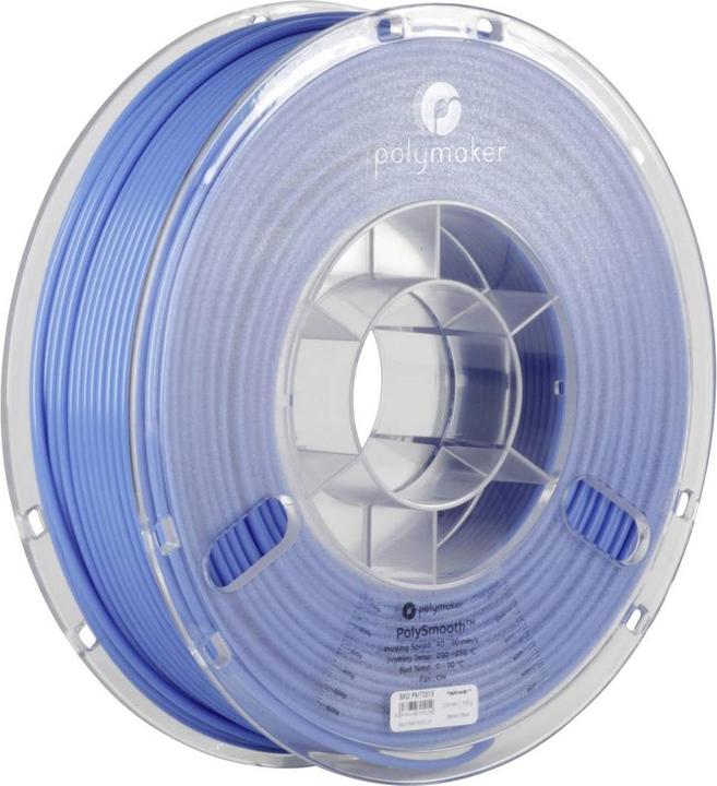 Actual product image Polymaker Filament PolySmooth 1612140 2. (PVB, 2.85 mm, 750 g, Blue)