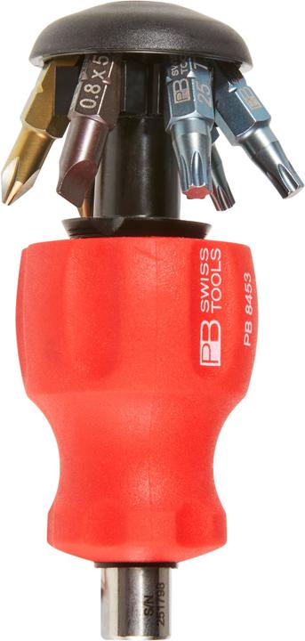 Image du produit PB Swiss Tools PB Insider Stubby (Vis fendues, Torx (TX), Recouvrement cruciforme Phillipps (PH))