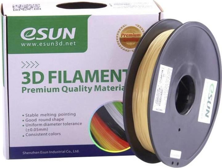 Actual product image eSUN Filament PVA175N05 PVA waterl (PVA, 1.75 mm, 500 g, Beige)