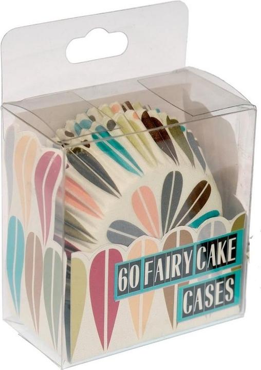 Produktbild Generic Muffin und CupcakeFörmchen Retro Blatt 60erPack