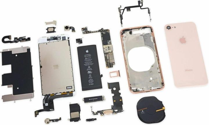 Actual product image CoreParts iPhone 8Plus Full Set Small