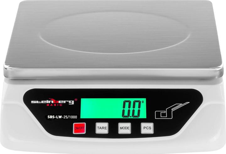 Produktbild Steinberg Digitale Küchenwaage 25kg/1g Feinwaage Briefwaage Präzisionswaage Laborwaage LCD