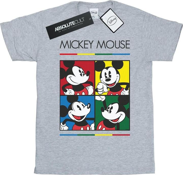 Disney Mickey Mouse Square Colour TShirt (3XL)