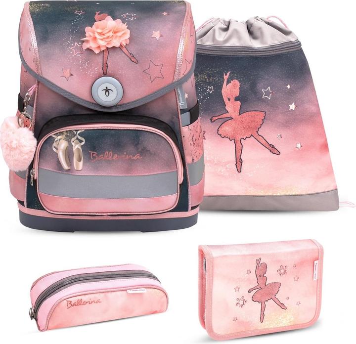 Belmil COMPACT Schulrucksack-Set Ballerina (19 l)