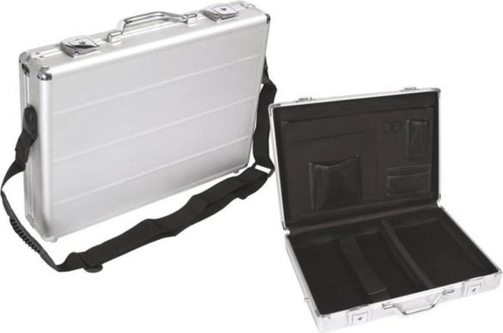 Immagine prodotto Perel Custodia in alluminio per laptop - 425 x 305 x 80 mm - 10,3 L (10.30 l)