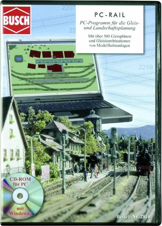 Busch 2810 Universal track plan softw (Track H0)