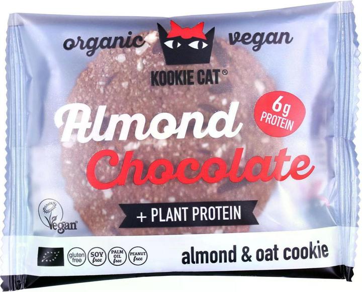Kookie Cat Almond Chocolate Cookie (1 Stk., 50 g)