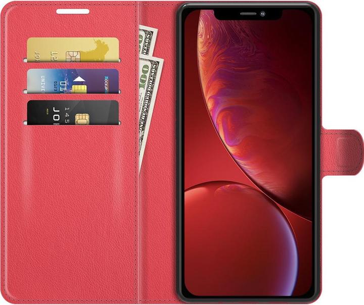 Actual product image Cover-Discount iPhone 13 mini - leather case cover red (Apple iPhone 13 mini)