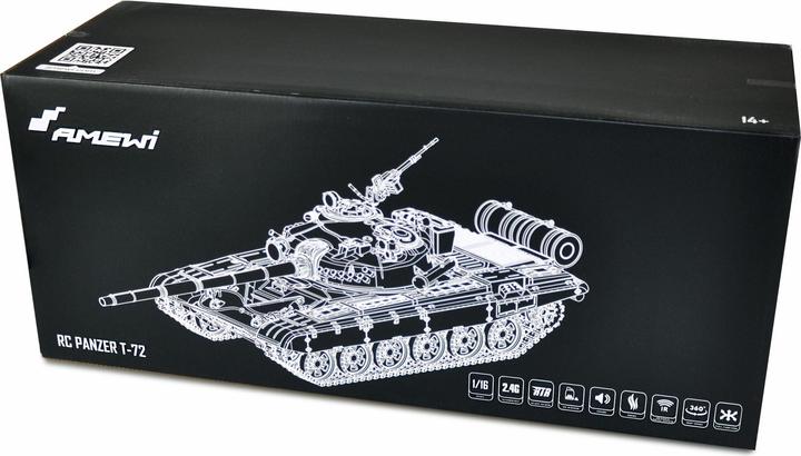 Image du produit Amewi T-72, 1:16 Li Ion (RTR Prêt à fonctionner)