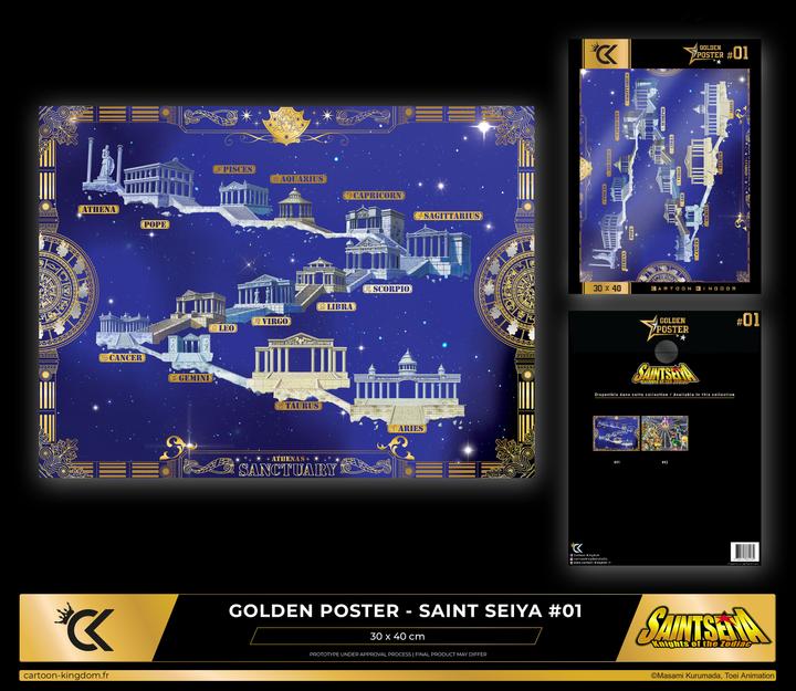 Image du produit Cartoon Kingdom Saint Seiya - Heiligtümer (40 x 31 cm)