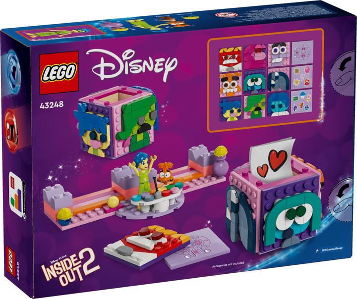 Produktbild LEGO Alles steht Kopf 2 Stimmungswürfel (43248, LEGO Disney)