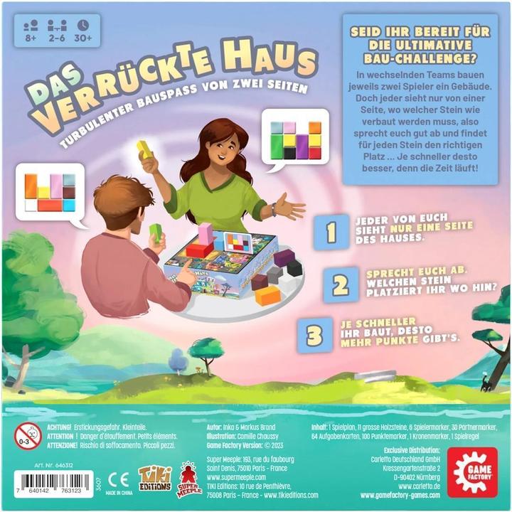 Produktbild Game Factory Das verrückte Haus (Deutsch)