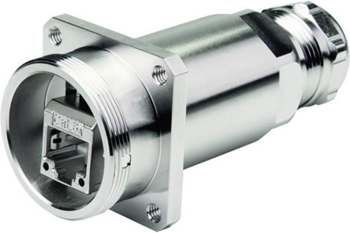Telegärtner Flange socket AMJ-S, IP68 RJ45 F