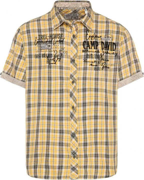 Actual product image Camp David Hemd Tree House Kurzarmhemd (L)