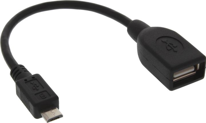 Produktbild InLine Micro-USB OTG Adapterkabel (0.15 m, USB 2.0)