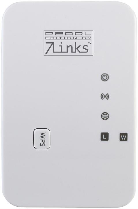 Image du produit 7links Lot de 2 mini-répéteurs LAN sans fil 300 Mbit/s
