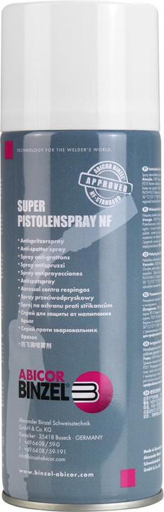 Actual product image Stahlwerk ABICOR BINZEL Super gun spray NF set of 2, 400 ml welding protection spray each