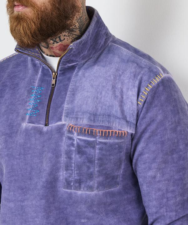 Immagine prodotto Joe Browns Stitch Detail 1/4 Zip Sweatshirt (L)