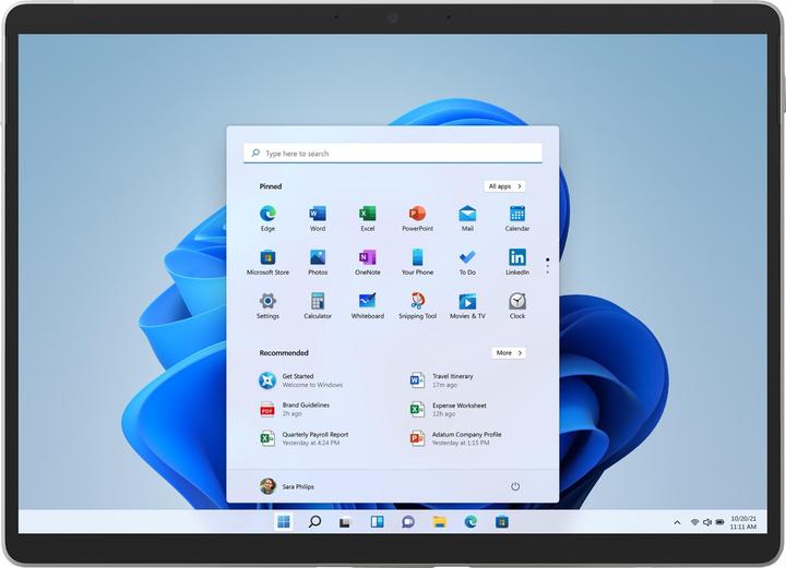 Microsoft Surface Pro 8 (13", Core i7-1185G7, 16 GB, 512 GB, Without keyboard layout)