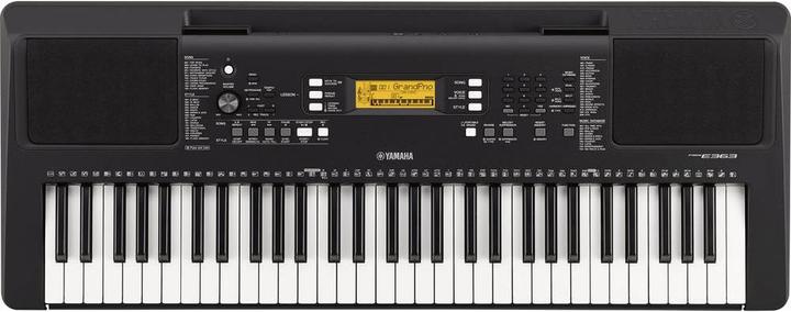 Yamaha Keyboard PSR-E363 Schwarz inkl (61 Tasten)