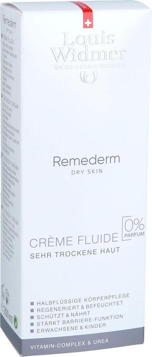 Produktbild Louis Widmer Remederm Creme Fluid unparfümiert (Körpercreme, 200 ml)