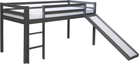 Produktbild Homestyle4u Hochbett Spielbett mit Leiter und Rutsche (90 x 200 cm)