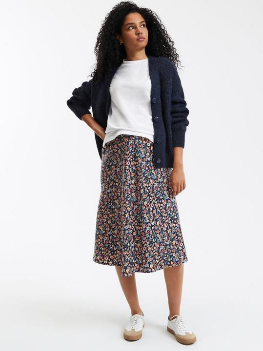 Produktbild La Redoute Collections Umstandsrock aus gemustertem Satin (42)