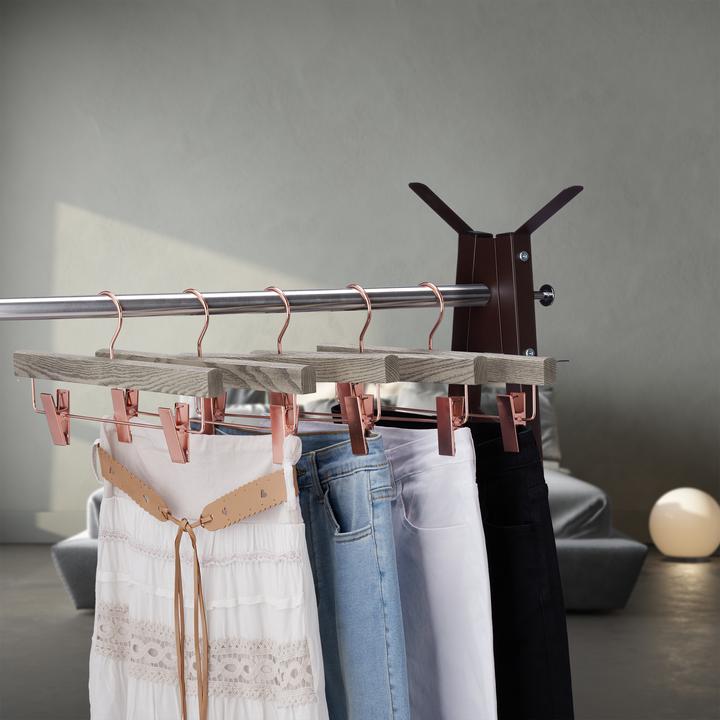 Actual product image Relaxdays Trouser hanger (5 x)