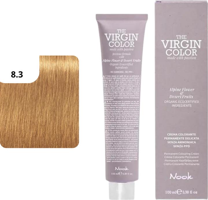 8.3 light blonde golden