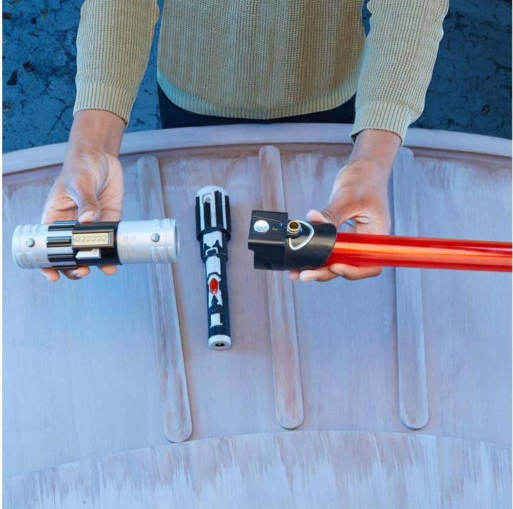 Actual product image Hasbro Lightsaber Forge Darth Vader