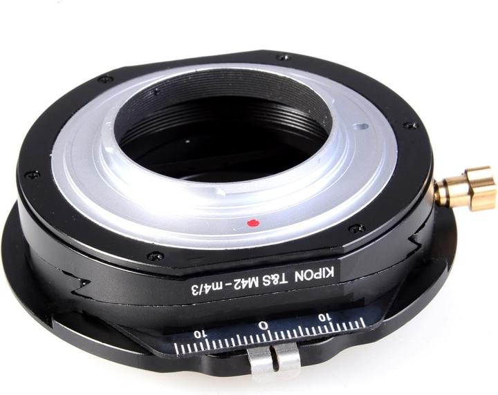 Actual product image Kipon T-S adapter for M42 to MFT