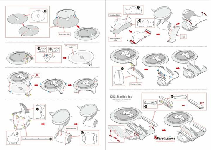 Produktbild Metal Earth Star Trek USS Enterprise NCC
