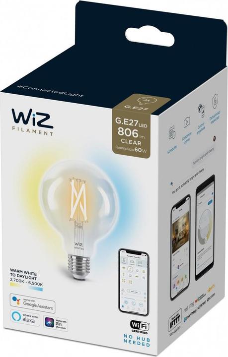 Image du produit WiZ Filament vintage (E27, 6.70 W, 640 lm, 1 x, E)