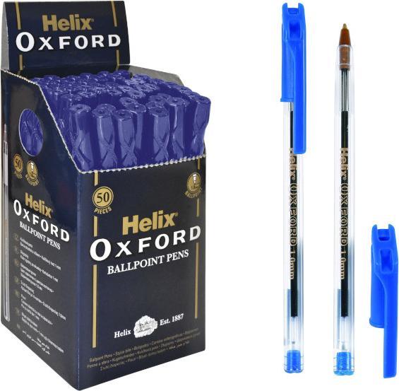 Produktbild Helix Kugelschreiber 50 Stk. blau (Blau, 50 x)