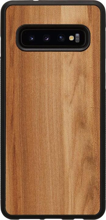 Productafbeelding Man.Wand &WOOD SmartPhone hoesje Galaxy S10 cappuccino juodas (Samsung Galaxy S10)