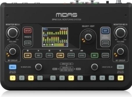 Produktbild Midas DP48 monitor-mixer en recorder