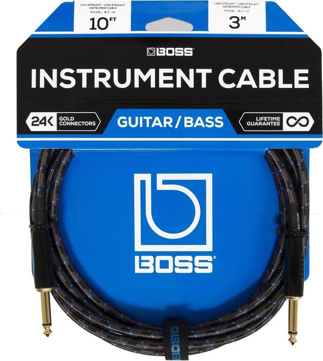 Produktbild BOSS (Electronics) BIC-10 Instrument Cable (3 m)