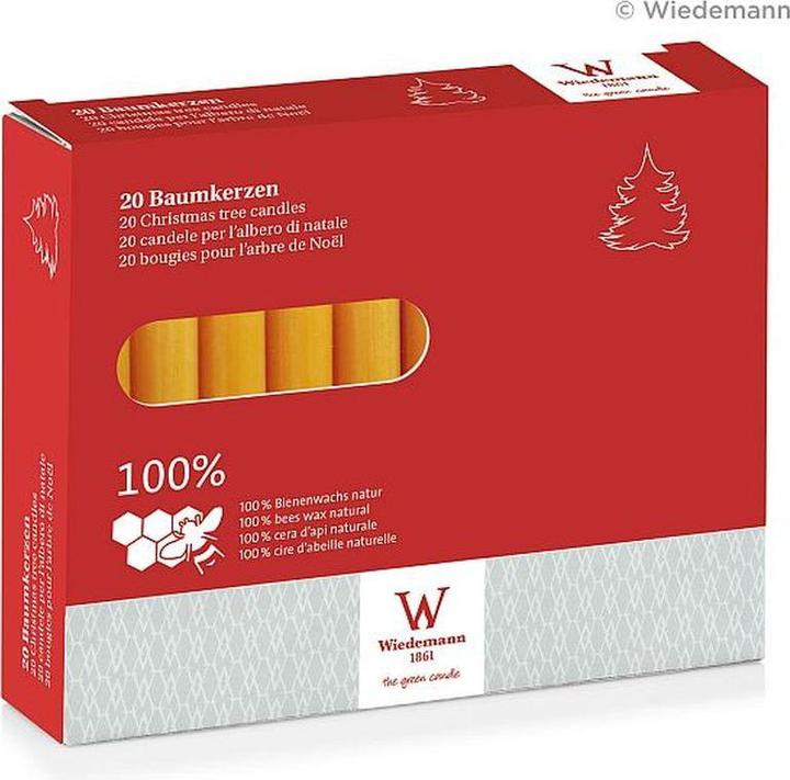 Neutral 20 Kerzen natur (1 Stk.)
