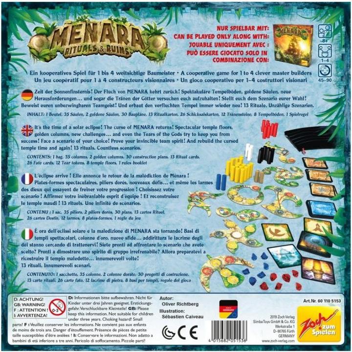 Actual product image Zoch Menara - Rituals & Ruins (German)