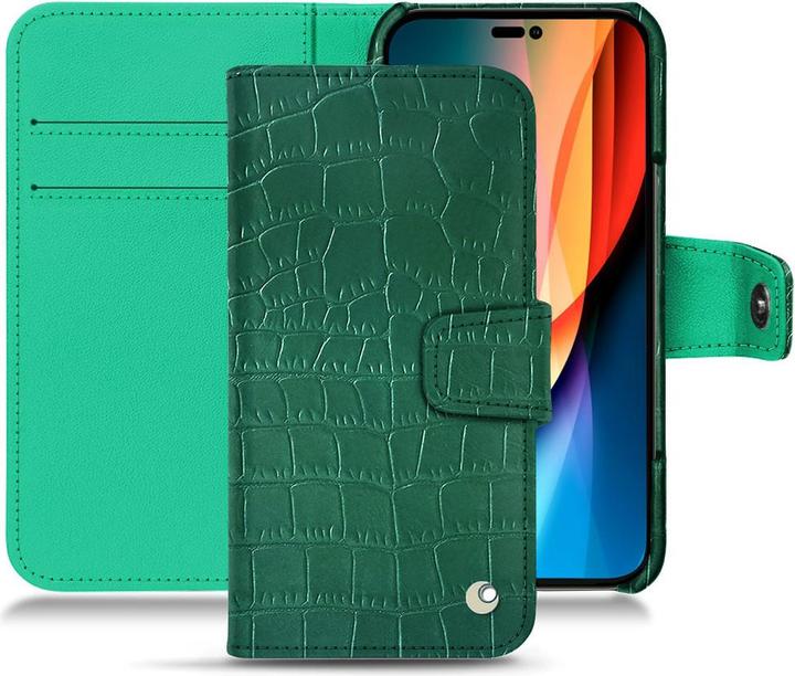 Image du produit Noreve Coque en cuir portefeuille à rabat horizontal (Apple iPhone 14 Pro)