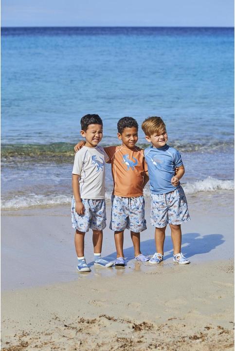 Image du produit Playshoes T-shirt UV manches courtes Dino Ecru taille 122/128 (122, 128)