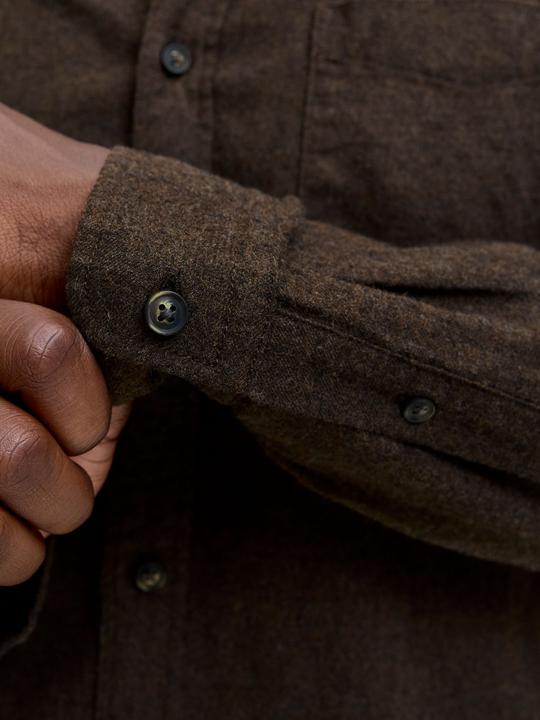 Produktbild Jack & Jones Jjeclassic Melange Shirt L/S Noos (M)