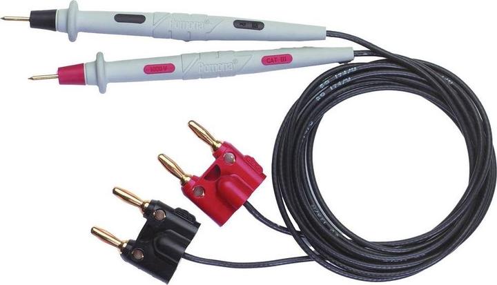 Produktbild Pomona Electronics 1633148 6303 Messleitung 4-adriges Kelvin-Sondenleitungsset