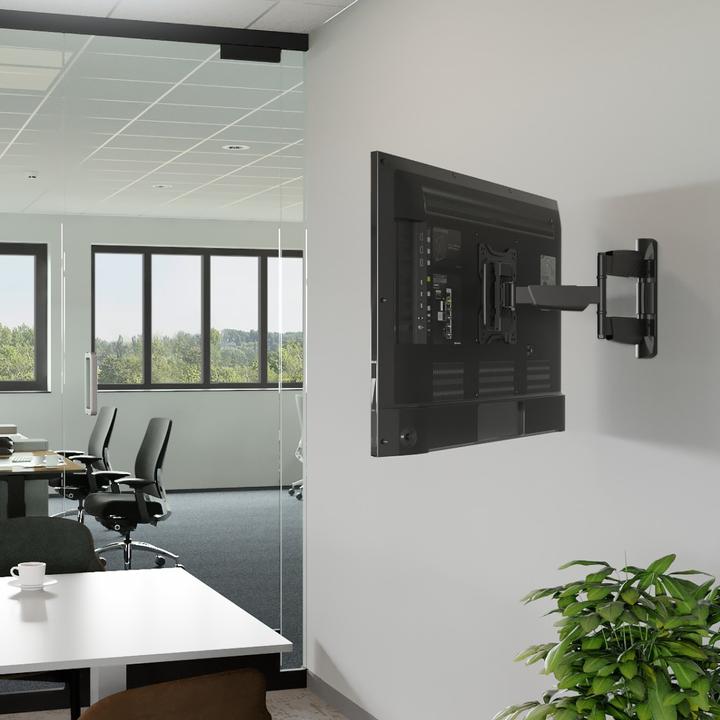Produktbild Hama TV-Wandhalterung, schwenkbar, neigbar, Diebstahlschutz, 122 cm (48"), 25 kg (Wand, 48", 25 kg)