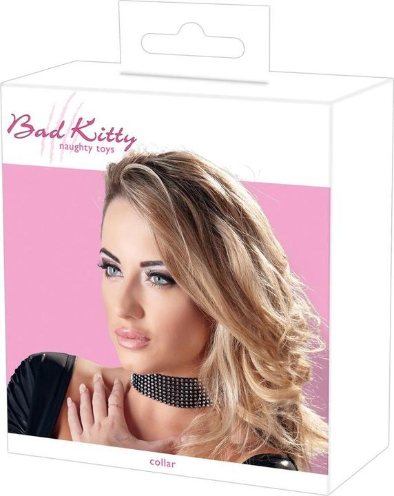 Actual product image Bad Kitty Rhinestone necklace
