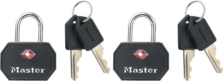 Master Lock Gepäckschloss 4681EURTBLK